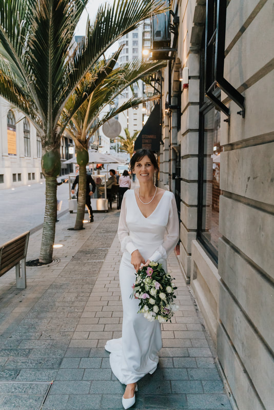 Bespoke wedding dress from Alter Me designed for Julia