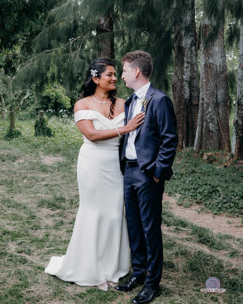 Bespoke wedding dress from Alter Me designed for Lavanya Viswanathan