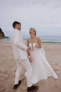 beach wedding dress